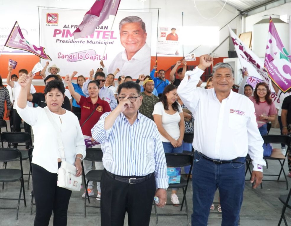 Día a día PIMI se fortalece rumbo al 2 de junio; sanará a la capital de Tlaxcala
